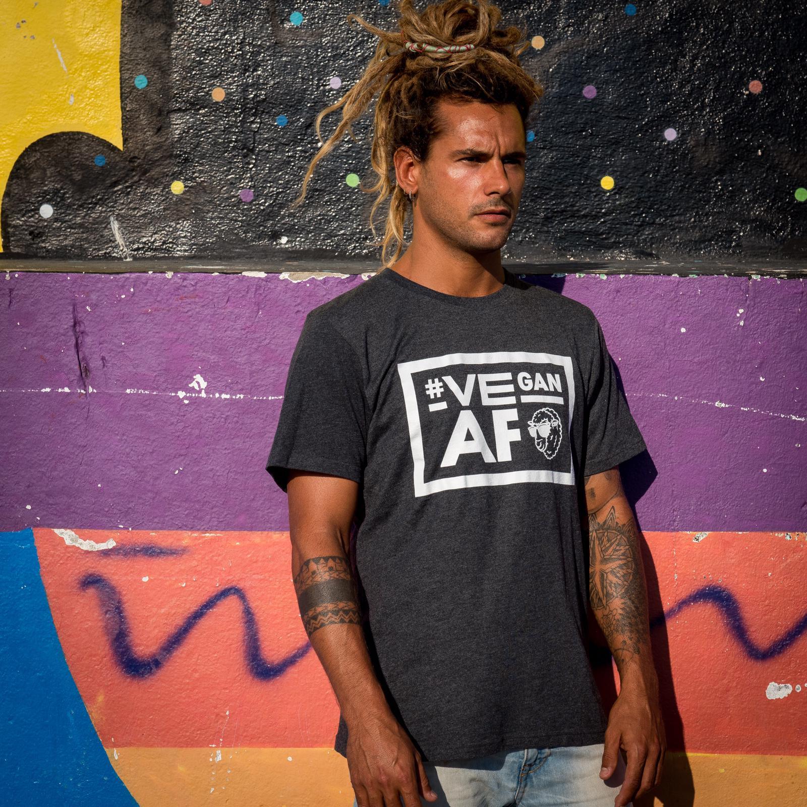 Recycled clothing, recycled polyester, ethical clothing, sustainable clothing, vegan clothing, save the planet, vegan tshirt, vegan slogan tee, vegan tee, vegan af, love gang store, love gang