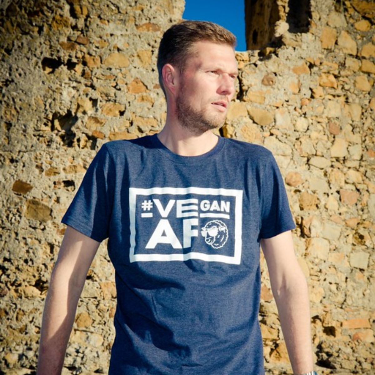 Mens #Vegan AF Tee